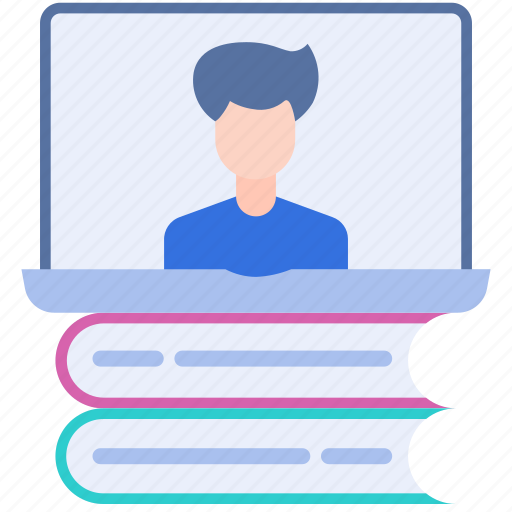 Book, computer, e-learning, education, internet, laptop, online icon - Download on Iconfinder