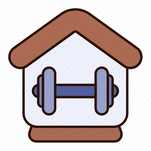 Exercise, fitness, gym, home, quarantine, workout icon - Download on Iconfinder