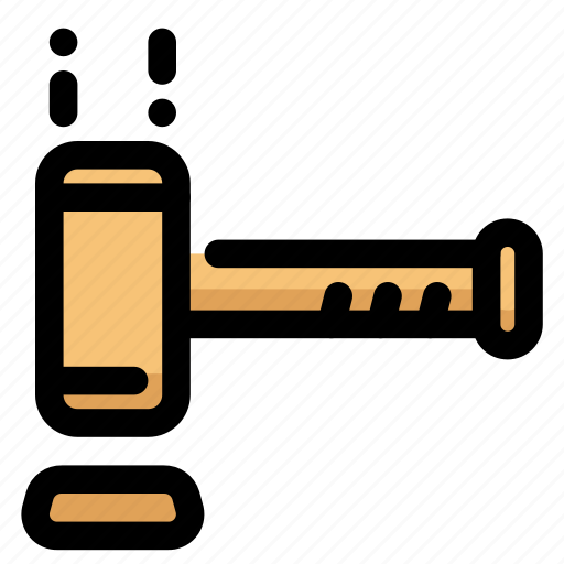 Auction, ban, banhammer, law, moderator, rules, penalty icon - Download on Iconfinder