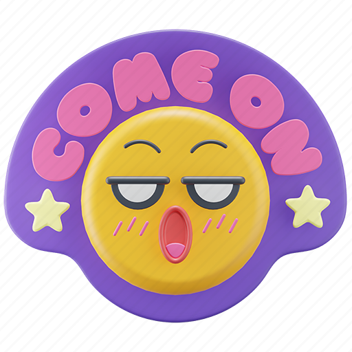 Come on, face, sticker sticker - Download on Iconfinder