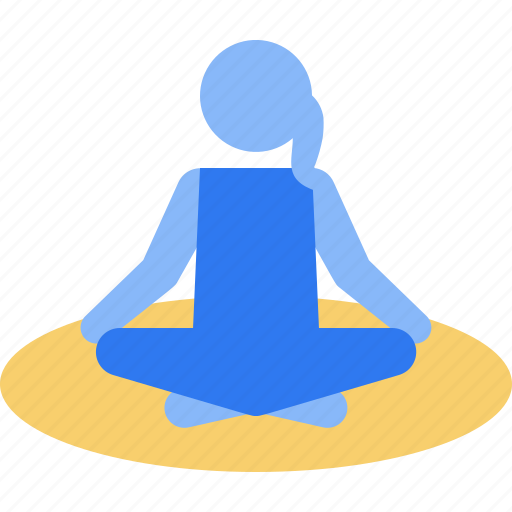 Meditation, yoga, fitness, gym, exercise, sport, health icon - Download on Iconfinder