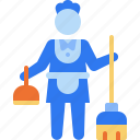 maid, cleaning, hotel service, hotel, services, accomodation, travel, vacation, stick figure