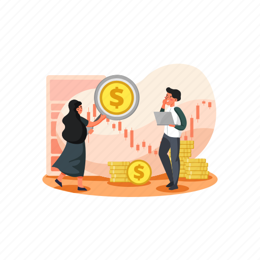 Money, success, web, diagram, market, multiplier, data illustration - Download on Iconfinder