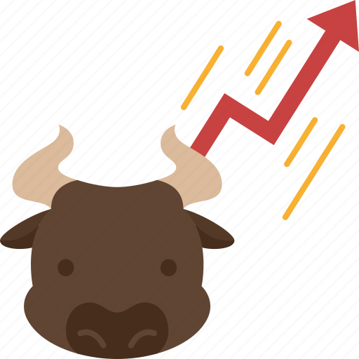 Bull, trend, stock, price, rise icon - Download on Iconfinder