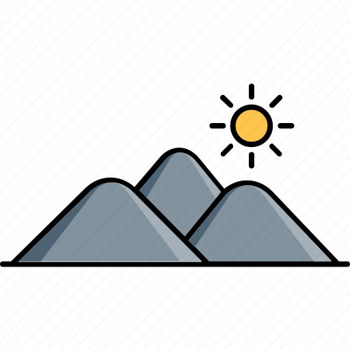 Mountain, hill, mountains, nature icon - Download on Iconfinder