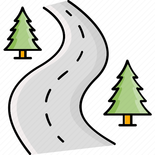 Route, road, map, location, travelling icon - Download on Iconfinder