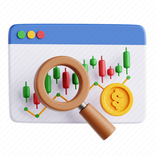 Market, analysis, investment strategy, investment, financial planning, finance, investment planning 3D illustration - Download on Iconfinder