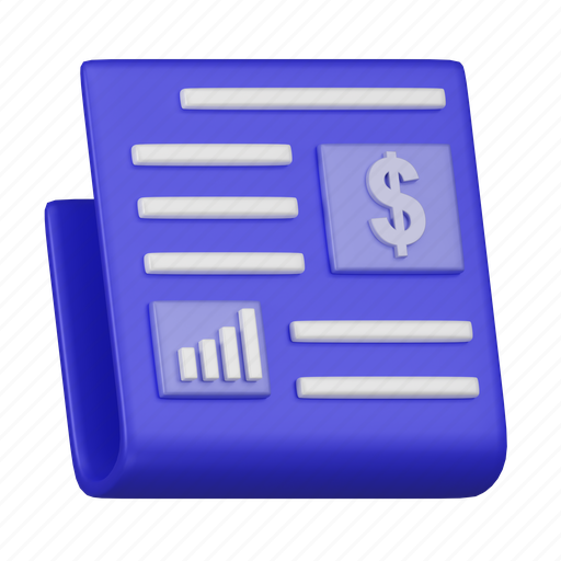 Financial, news, document, business, newspaper icon - Download on Iconfinder