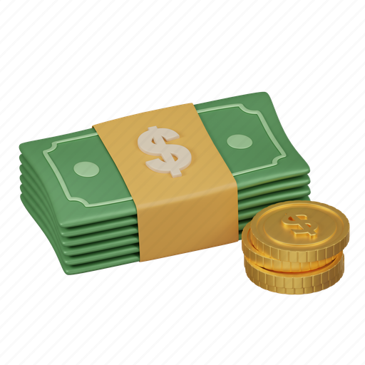 Stack, cash, money, coins icon - Download on Iconfinder