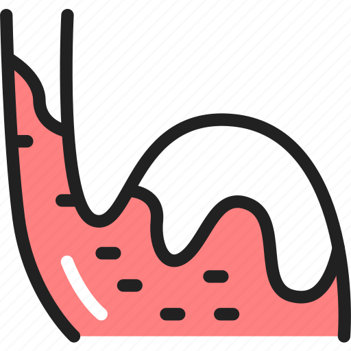 Stomach, gastroesophageal, reflux, disease icon - Download on Iconfinder