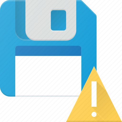 Alert, disk, drive, floppy, save, storage icon - Download on Iconfinder