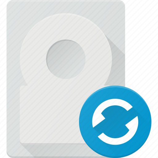 Disk, drive, hard, reload, storage icon - Download on Iconfinder