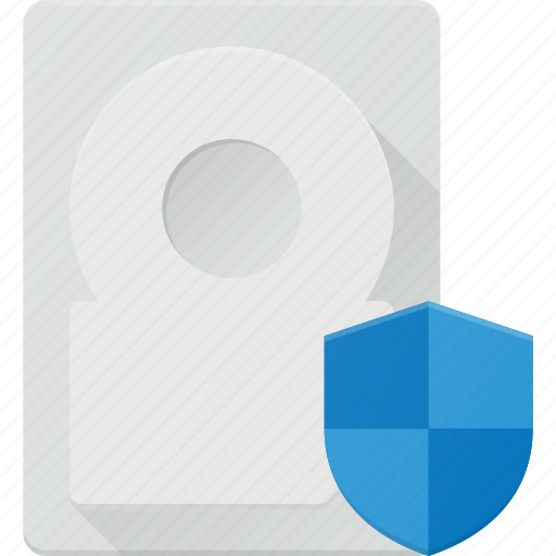 Disk, drive, hard, protect, storage icon - Download on Iconfinder