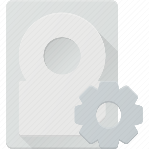 Disk, drive, settings, storage icon - Download on Iconfinder