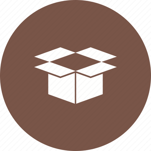 Box, container, object, open, package, packaging icon - Download on Iconfinder
