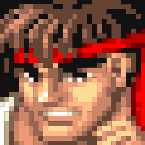 1, game, pixel, fighting, arcade icon - Download on Iconfinder
