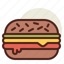 burger, fastfood, meal, restaurant