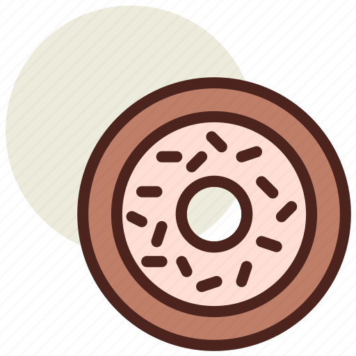 Donut, fastfood, meal, restaurant icon - Download on Iconfinder