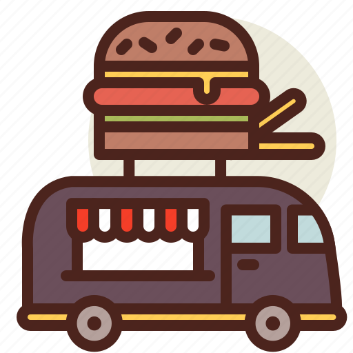 Fast, fastfood, food, meal, restaurant, truck icon - Download on Iconfinder