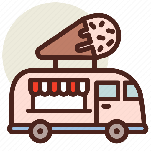 Fastfood, icecream, meal, restaurant, truck icon - Download on Iconfinder