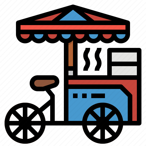 Cart, fast, food, restaurant, stand icon - Download on Iconfinder