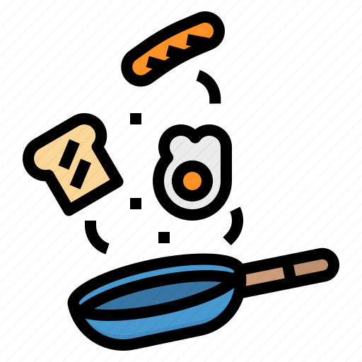 Breakfast, egg, food, fried, pan icon - Download on Iconfinder