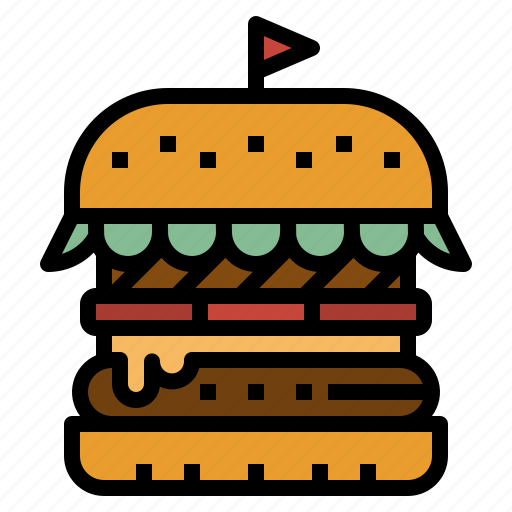 America, burger, food, hamburger, street icon - Download on Iconfinder
