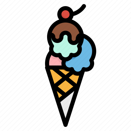 Dessert, gelato, icecream, summer, sweet icon - Download on Iconfinder