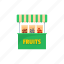 fast, food, fruits, object, restaurant, selling 