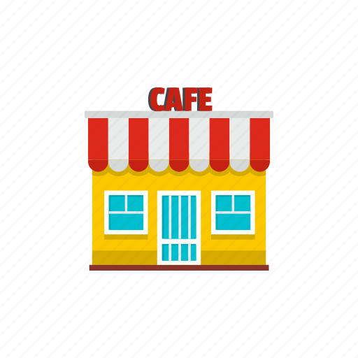 Cafe, fast, food, object, build icon - Download on Iconfinder