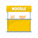 fast, food, noodle, object, restaurant 