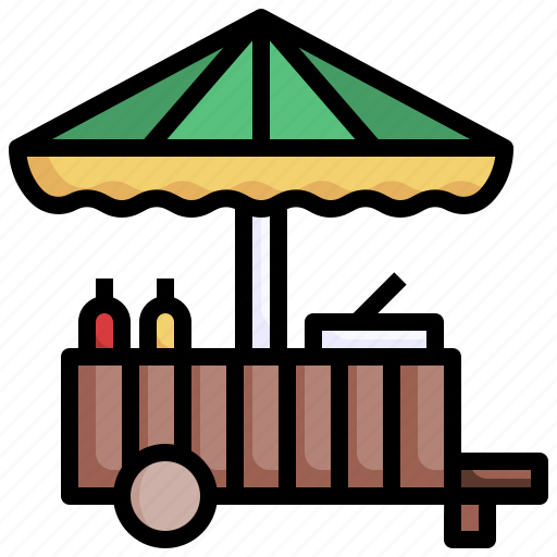 Food, cart, stand, stall, street, market icon - Download on Iconfinder