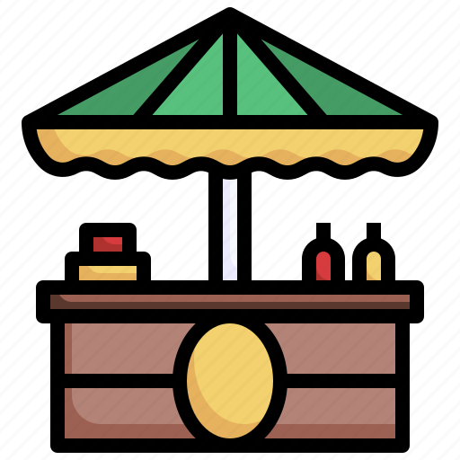 Food, stall, snack, booth, street, market, stand icon - Download on Iconfinder