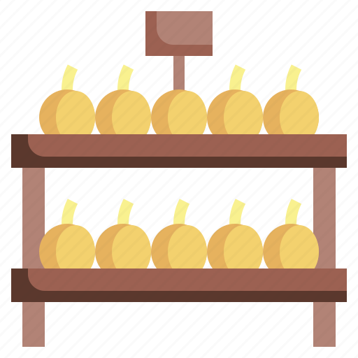 Rack, market, fruit, sale, vegetables icon - Download on Iconfinder
