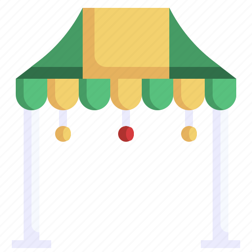 Tent, fair, stall, street, food, market icon - Download on Iconfinder