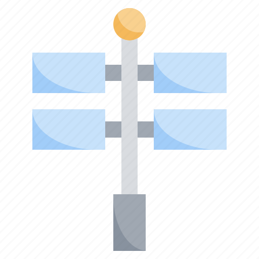 Street, sign, signboard, direction, guidepost, signpost icon - Download on Iconfinder
