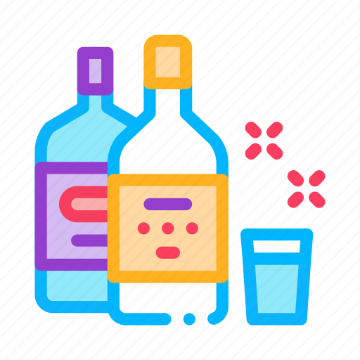 Alcohol, bar, bottle, cup, drink, glass icon - Download on Iconfinder