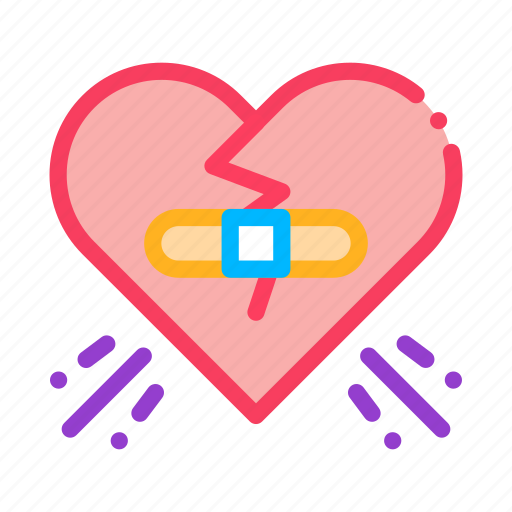 Glued, heart, note, technology icon - Download on Iconfinder