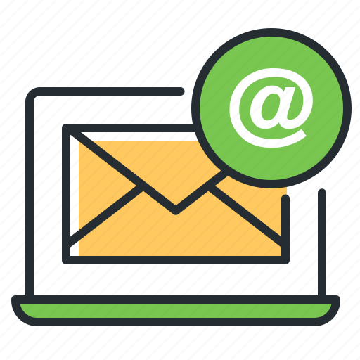 Email, laptop, message, online support icon - Download on Iconfinder