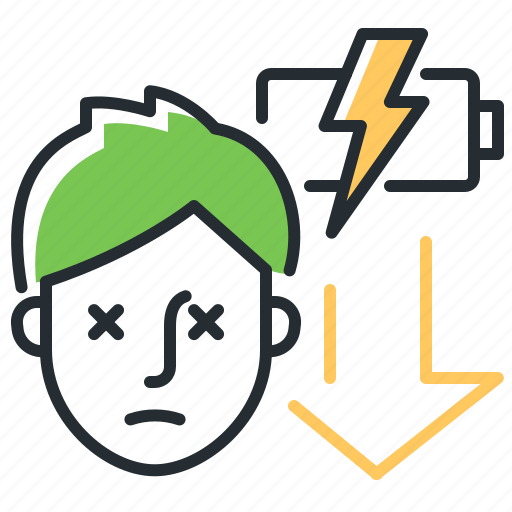 Energy, low mood, power, stress icon - Download on Iconfinder