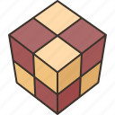 cube, box, square, rubik, dice
