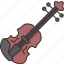 fiddle, violin, bowed, string, musical 