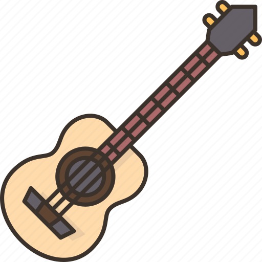 Guitar, acoustic, music, play, entertainment icon - Download on Iconfinder
