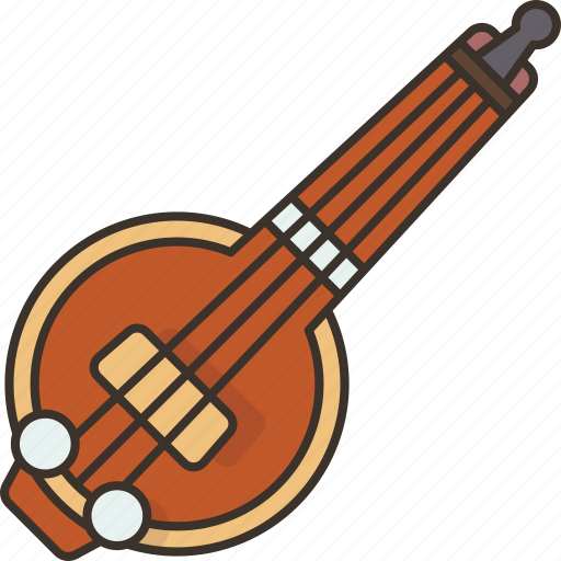 Tambura, lute, music, indian, culture icon - Download on Iconfinder