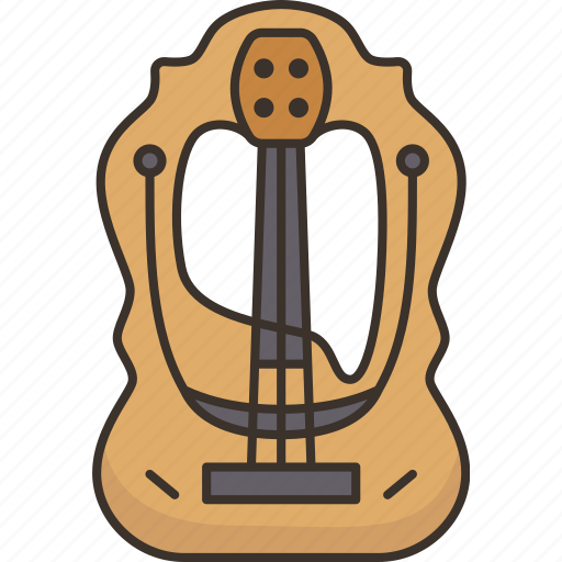 Viola, bowed, string, classical, instrument icon - Download on Iconfinder