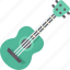ukulele, guitar, hawaiian, music, play 