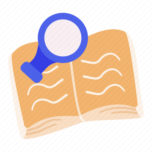 Search, book, education, look, reading icon - Download on Iconfinder
