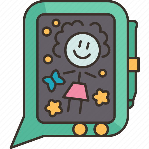 Drawing, board, art, kids, creative icon - Download on Iconfinder