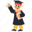 graduating, student, graduation ceremony, college, education, happy, school, graduation, kid 