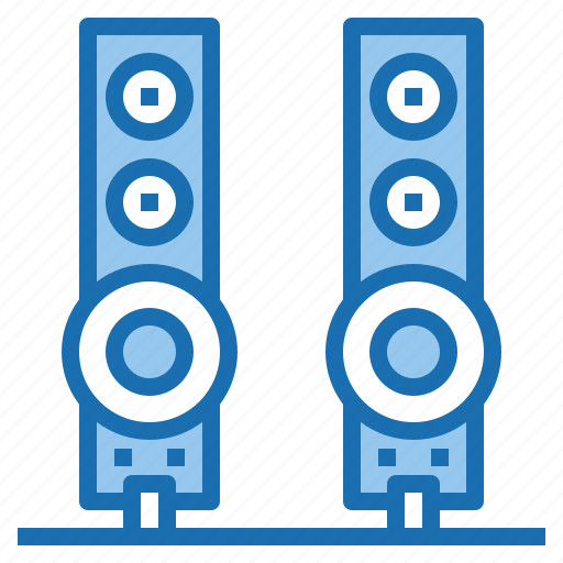Equipment, home, music, sound, stereo, studio, theater icon - Download on Iconfinder